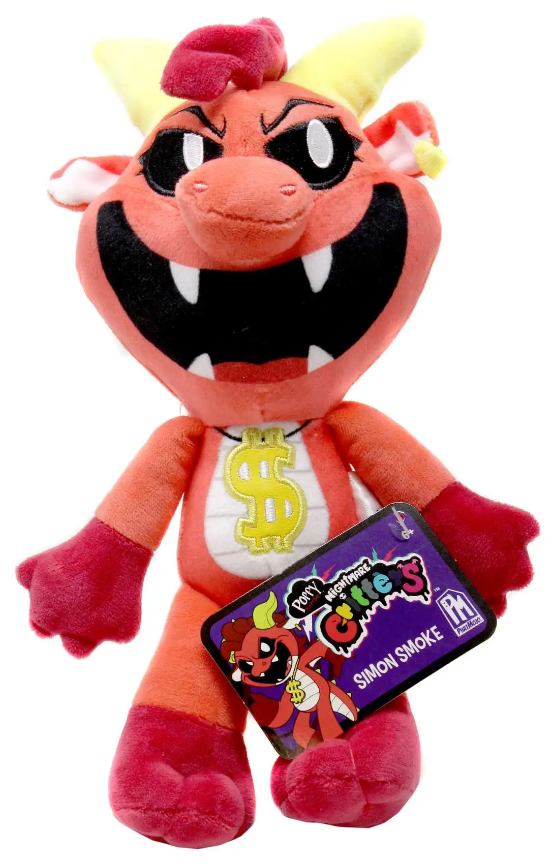 Poppy Playtime Nightmare Critters Simon Smoke 8-Inch Plush