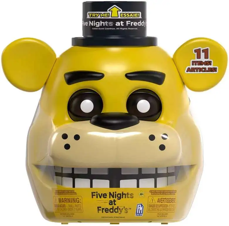 Five Nights at Freddy's Animatronic Golden Freddy Mystery Bundle [11 Great Items! Lights & Sounds]
