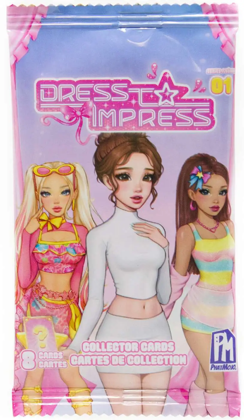 Roblox Dress to Impress Collector Cards Trading Card Pack [8 Cards]