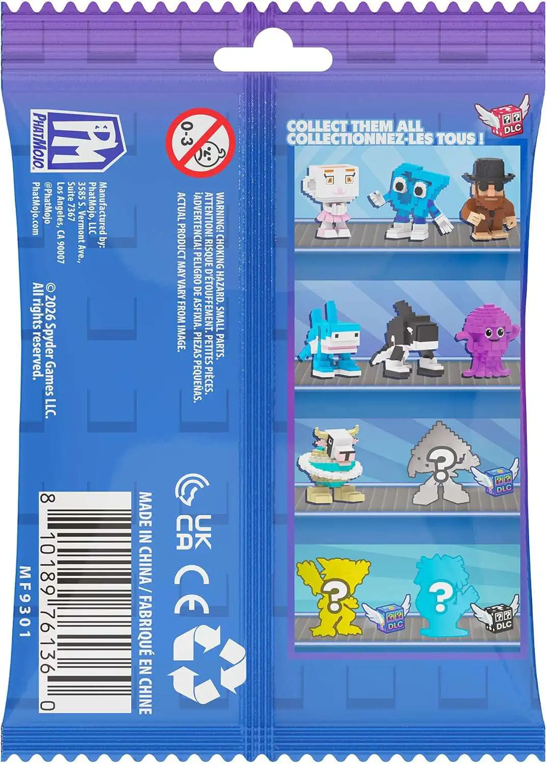 Roblox Steal a Brainrot Mini figures Mystery Pack Includes DLC