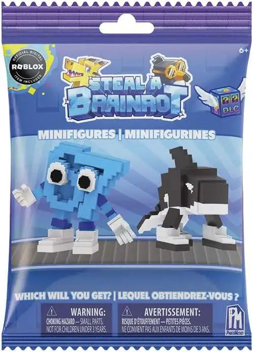 BRAINROT A STEAL ROBLOX 　ミニフィギュア　DLCコード付 Code DLC w/ Figure Bag Blind Official Roblox Rot Brain a Steal その他