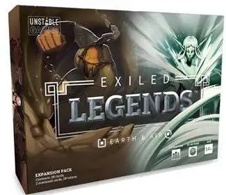 Exiled Legends Earth & Air Card Game Expansion Pack