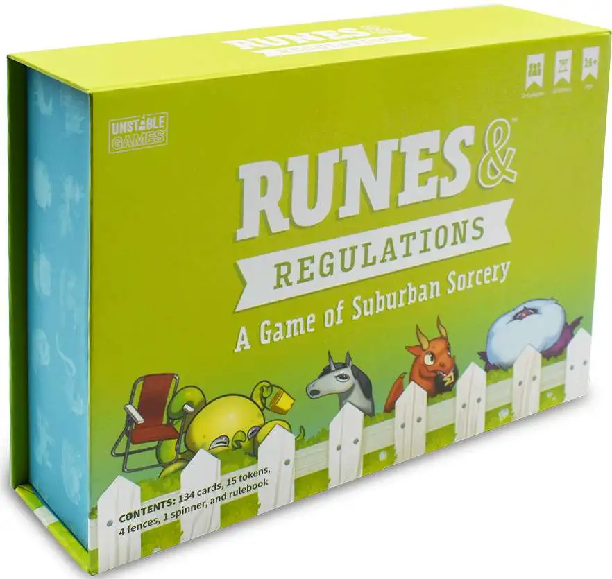 Runes & Regulations Board Game