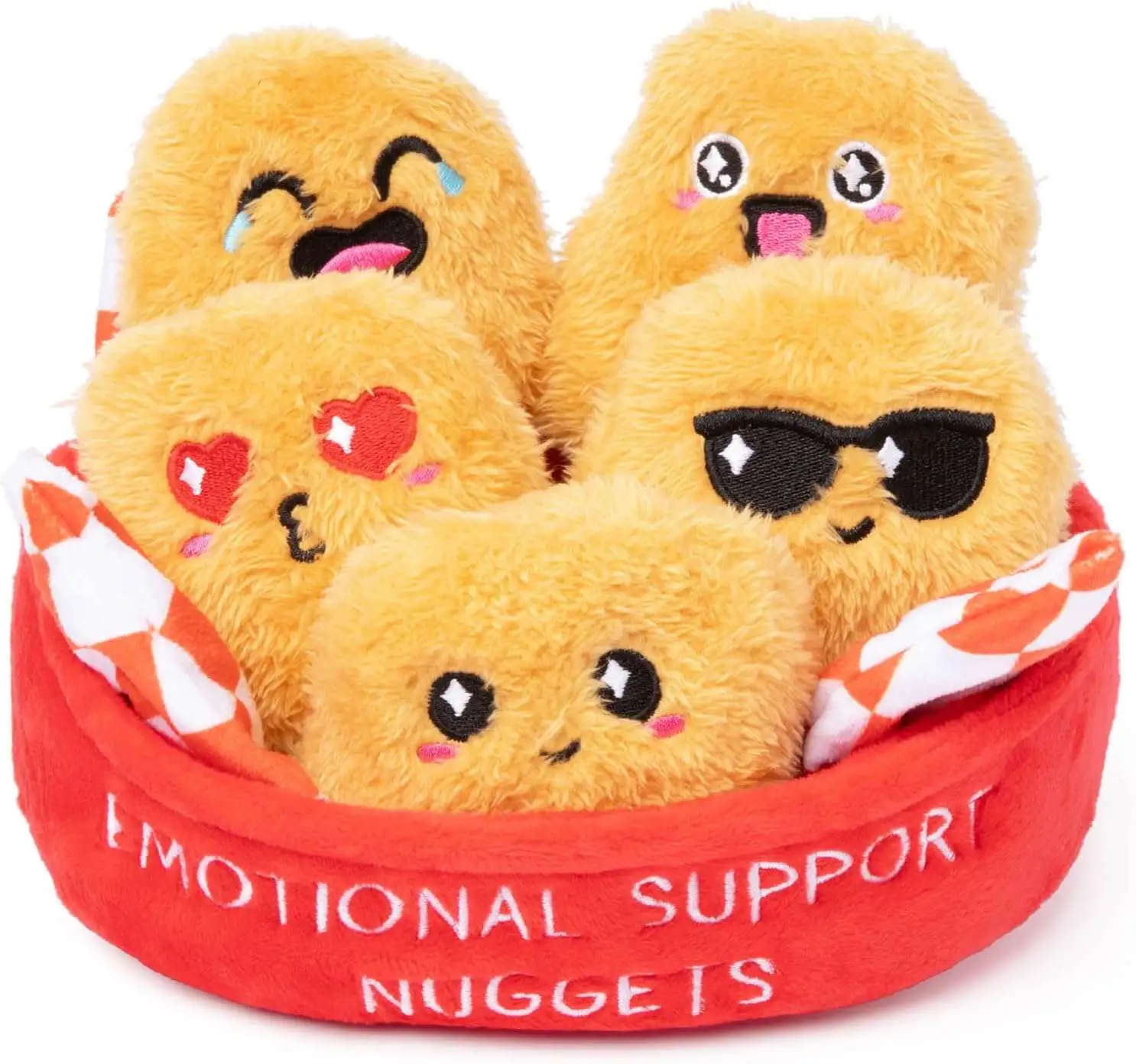 Emotional Support Nuggets 12-Inch Plush Set