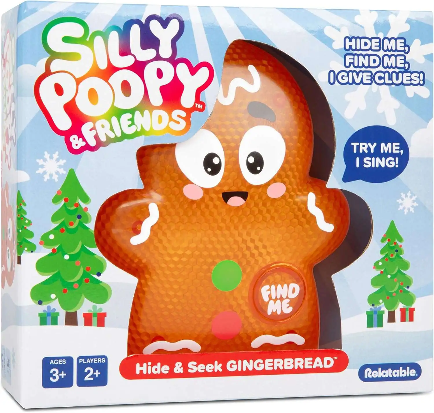 What Do You Meme Silly Poopy & Friends Hide & Seek Gingerbread Game