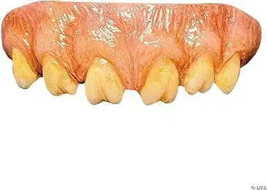 Texas Chainsaw Massacre Bitemares Horror Teeth Leatherface Teeth Costume Prop Accessory
