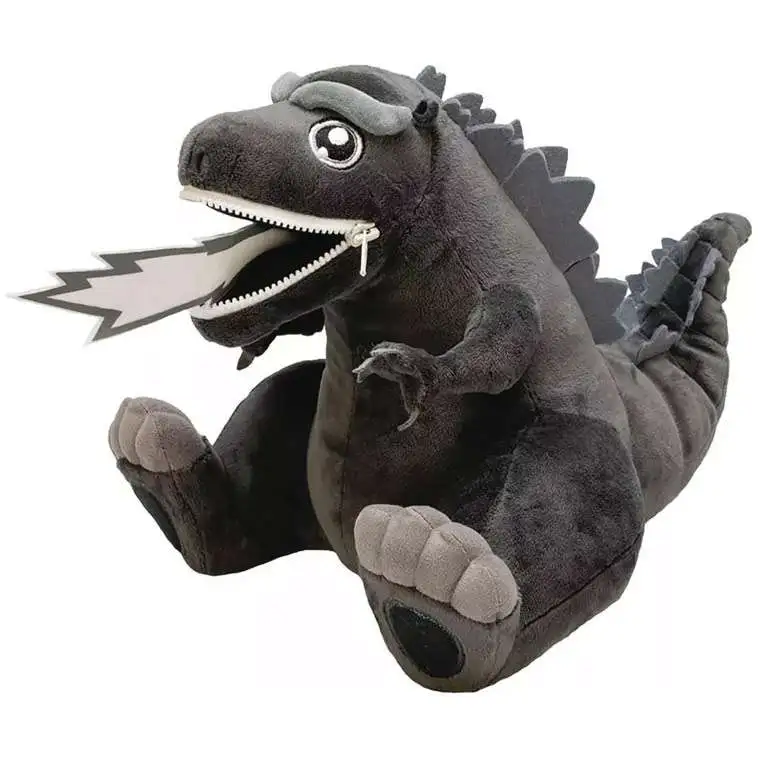Zippermouth Godzilla 9-Inch Plush [Black & White]