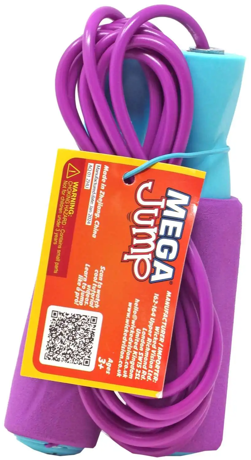 Mega Jump Purple & Teal Jump Rope