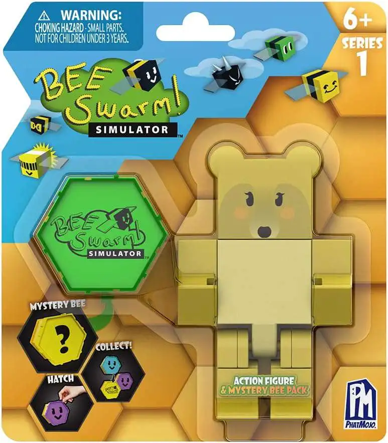 Roblox Bee Swarm Simulator Series 1 Mother Bear Action Figure Mystery