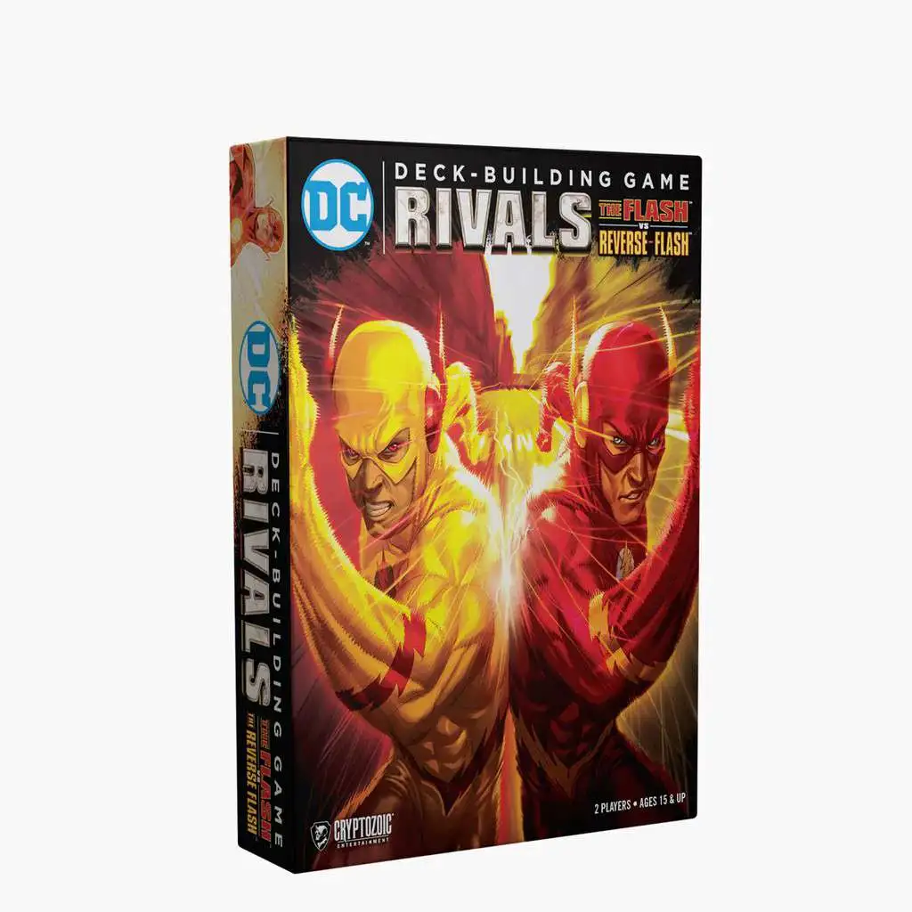 DC Rivals The Flash vs Reverse Flash Deck Building Game