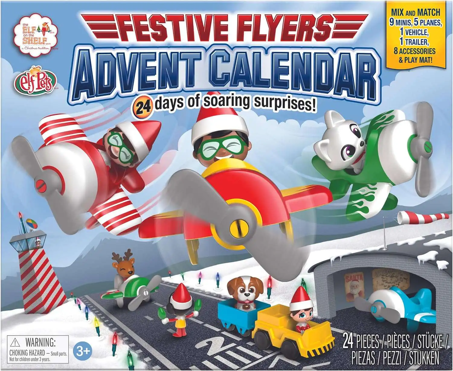 The Elf on the Shelf Festive Flyers Advent Calendar The Lumistella