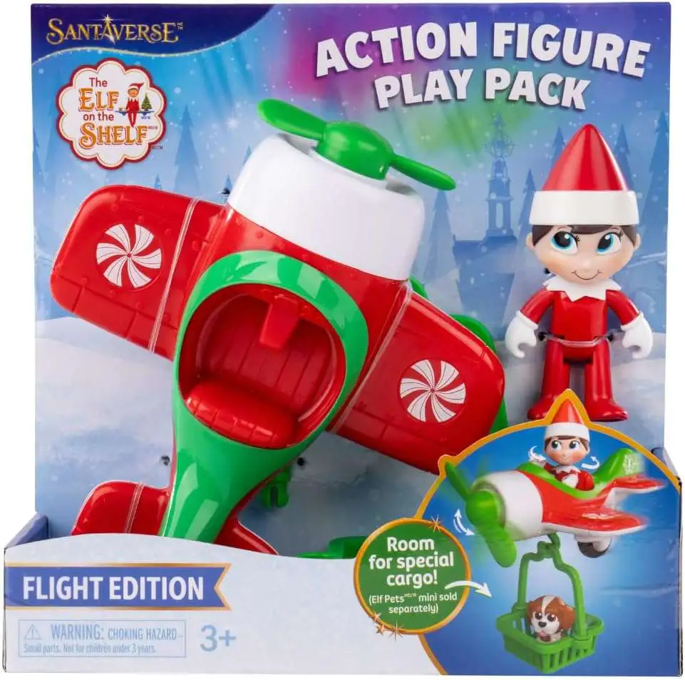 The Elf on the Shelf Santaverse Flight Edition Action Figure Play Pack