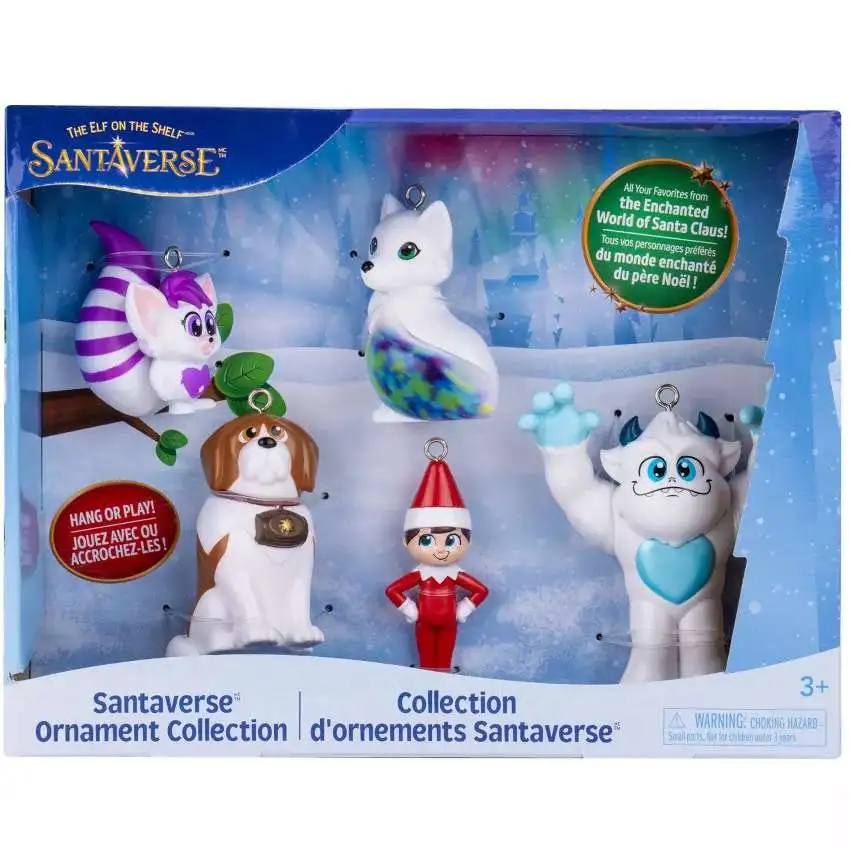 The Elf on the Shelf Santaverse Ornament Collection