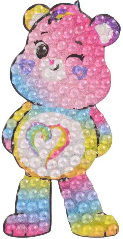 Care Bears StickerBeans Togetherness Bear 2-Inch Rhinestone Sticker