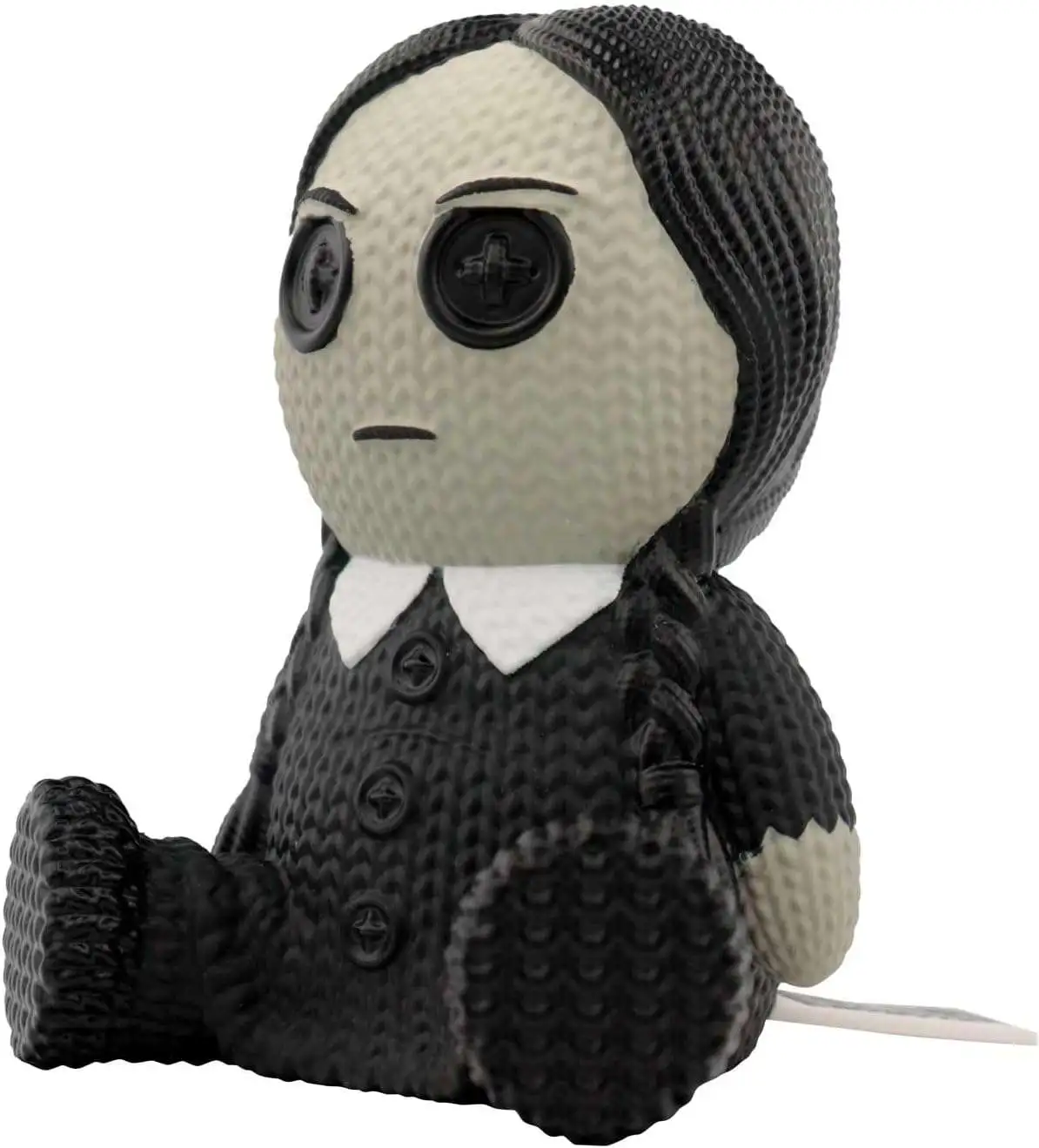 The Addams Family Handmade by Robots Knit Series Wednesday 5-Inch Knit-Look Vinyl Figure
