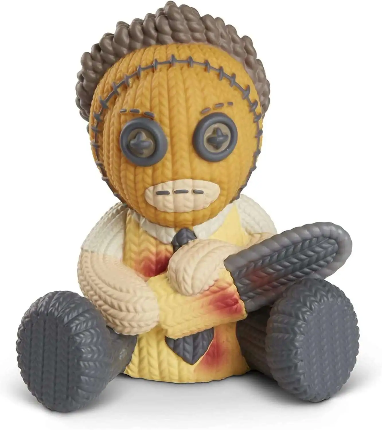 Texas Chainsaw Massacre Handmade by Robots Knit Series Leatherface 5-Inch Knit-Look Vinyl Figure #007