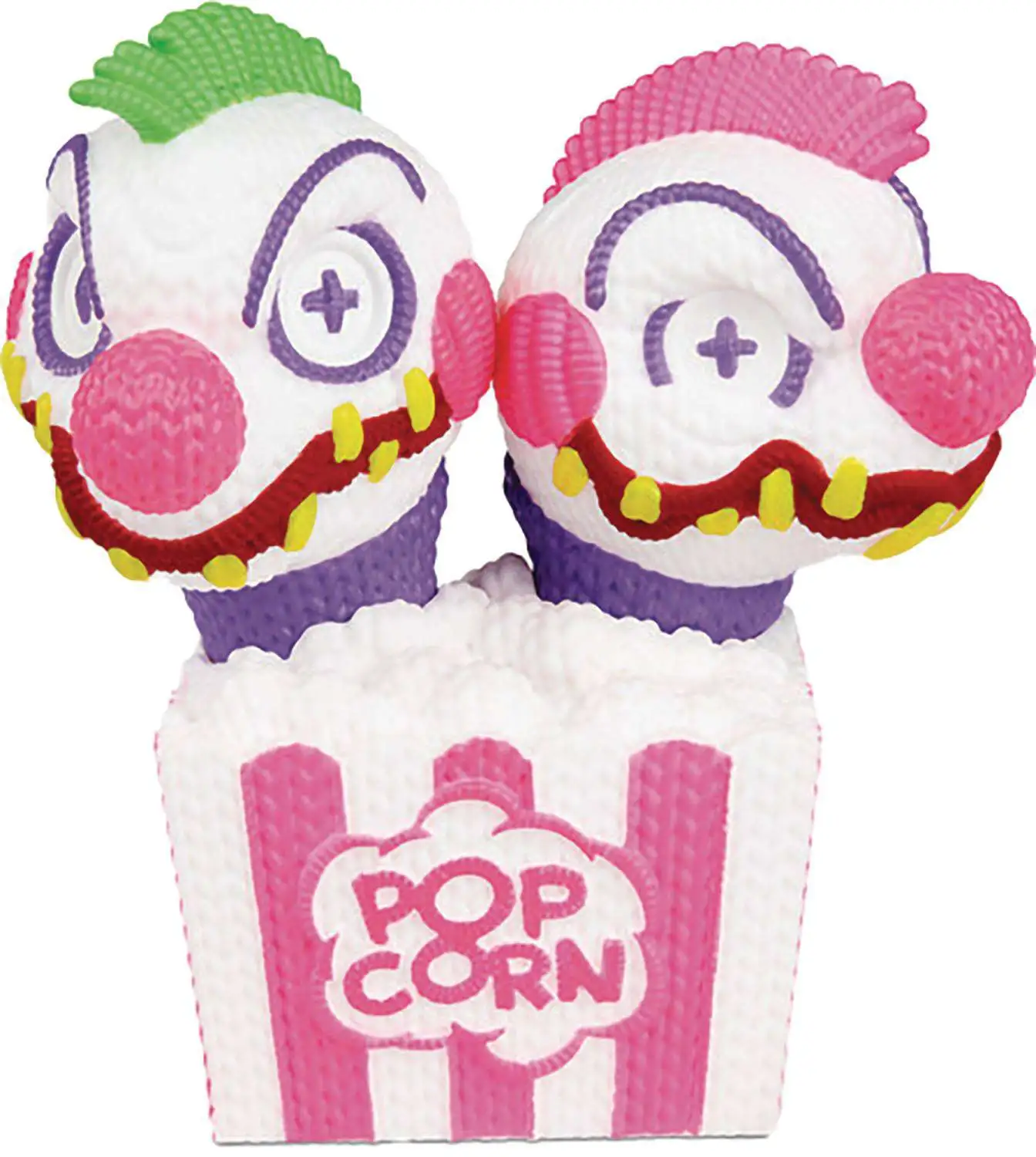 Killer Klowns From Outer Space Handmade by Robots Popcorn Klown 6-Inch Knit-Look Vinyl Figure (Pre-Order ships April)