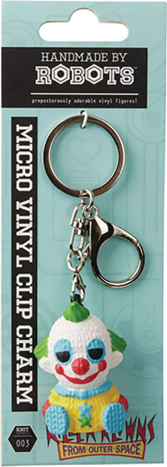 Killer Klowns From Outer Space Handmade by Robots Shorty 1.75-Inch Knit-Look Keychain (Pre-Order ships February)