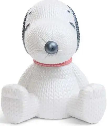 Peanuts Handmade by Robots Knit Series Snoopy 5-Inch Knit-Look Vinyl Figure #431 [Metallic]