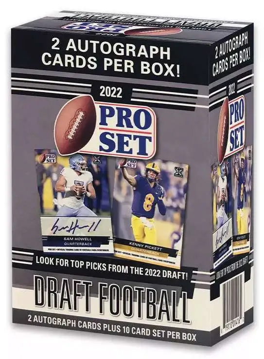 NFL 2023 Hit Premier Draft Football Complete Series Trading Card MEGA Box  10 Packs, 6 Autographs Sage Collectibles - ToyWiz