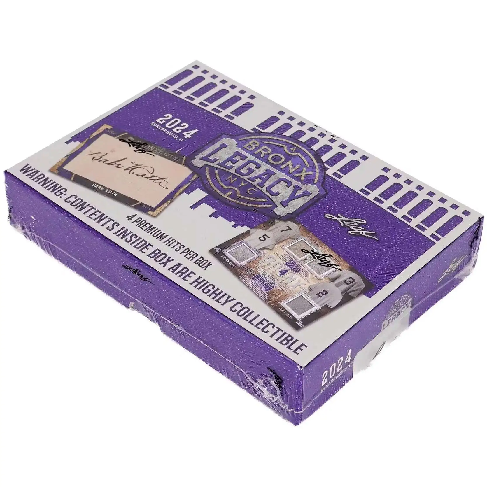 MLB Leaf 2024 Series 2 A Bronx Legacy NYC Baseball Trading Card HOBBY Box [At Least 2 Autographs!]