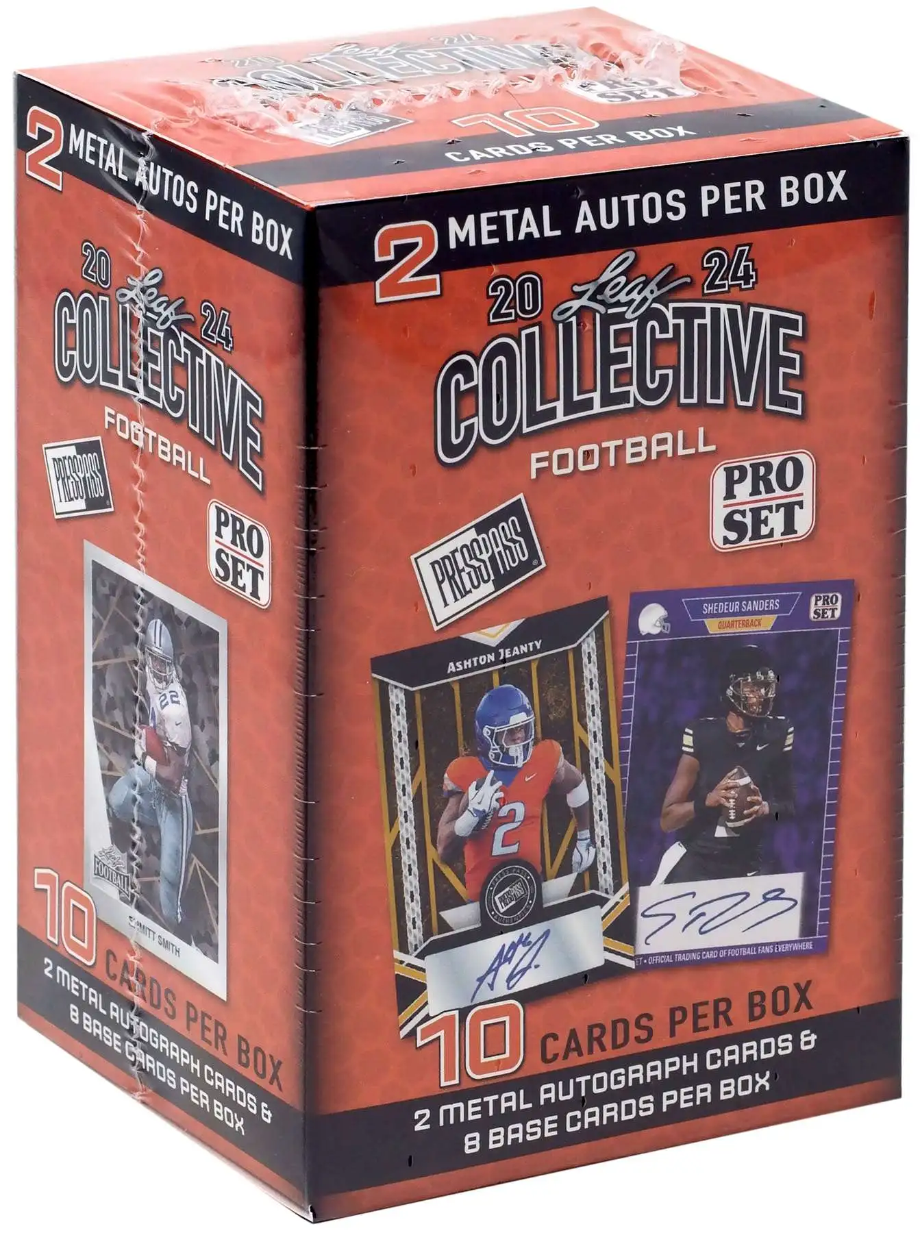 NFL Leaf 2024 Collective Football Trading Card BLASTER Box 10