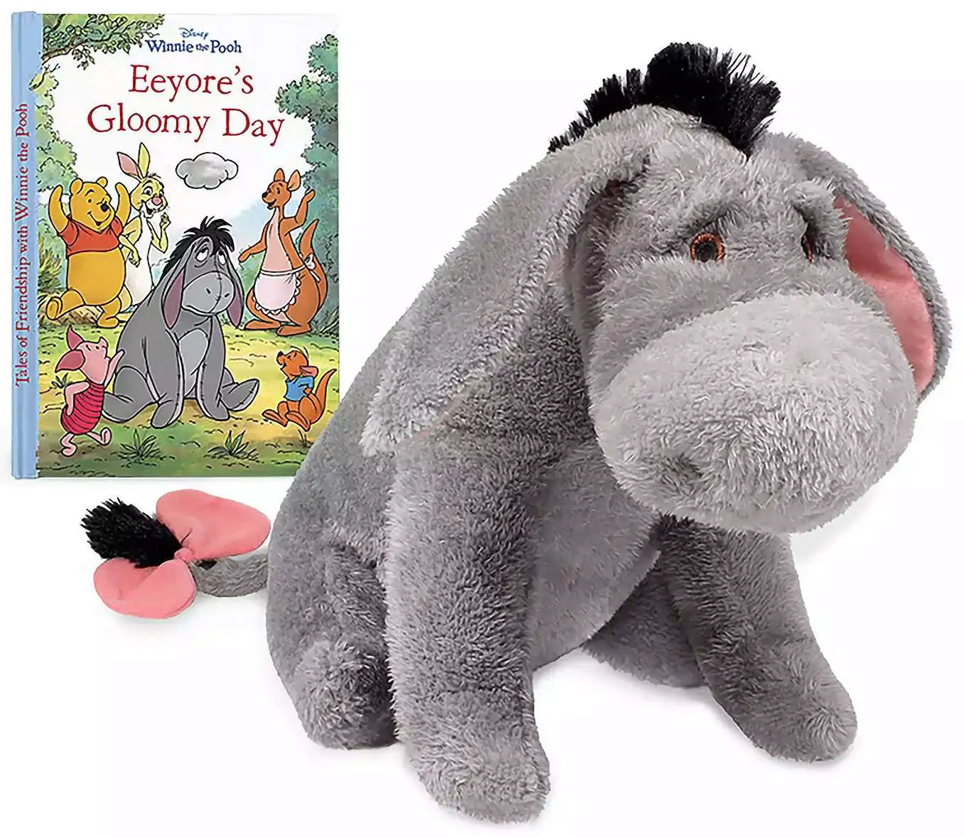 Disney Winnie the Pooh Eeyore Exclusive Plush & Book