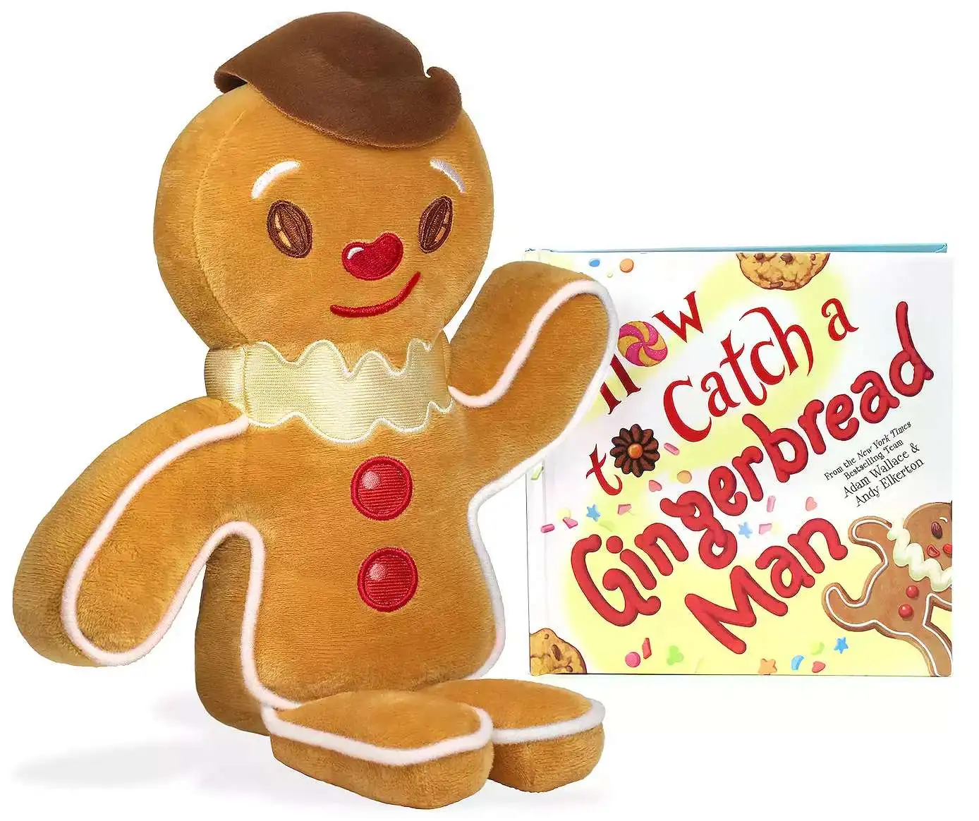 How to Catch a Gingerbread Man Exclusive 9-Inch Plush & Book