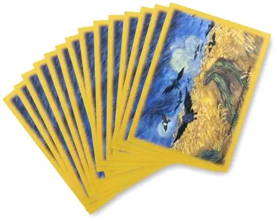 Pokemon Trading Card Game Pokemon Center x Van Gogh Museum Corviknight  Inspired by Wheatfield with Crows Exclusive Standard Card Sleeves - ToyWiz