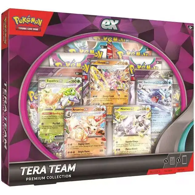 Pokemon Tera Team Premium Collection [9 Booster Packs, 5 Promos & More]