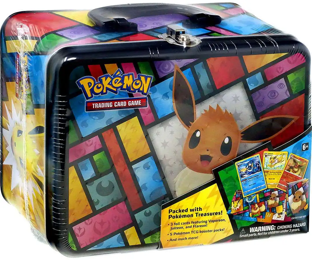 Sold at Auction: Pokemon Lunch Box with Trading Cards