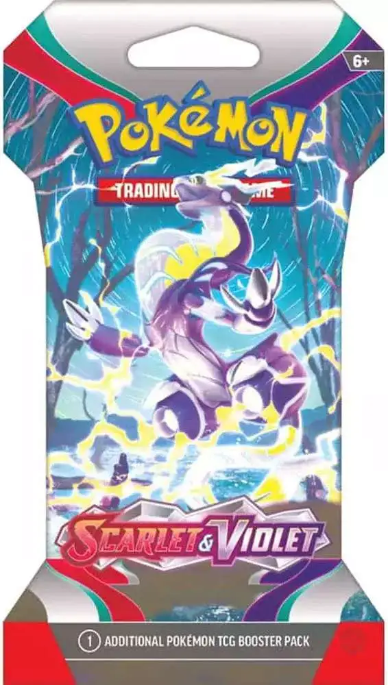 Pokemon Scarlet Violet Base Set SLEEVED Booster Pack 10 Cards Pokemon USA -  ToyWiz