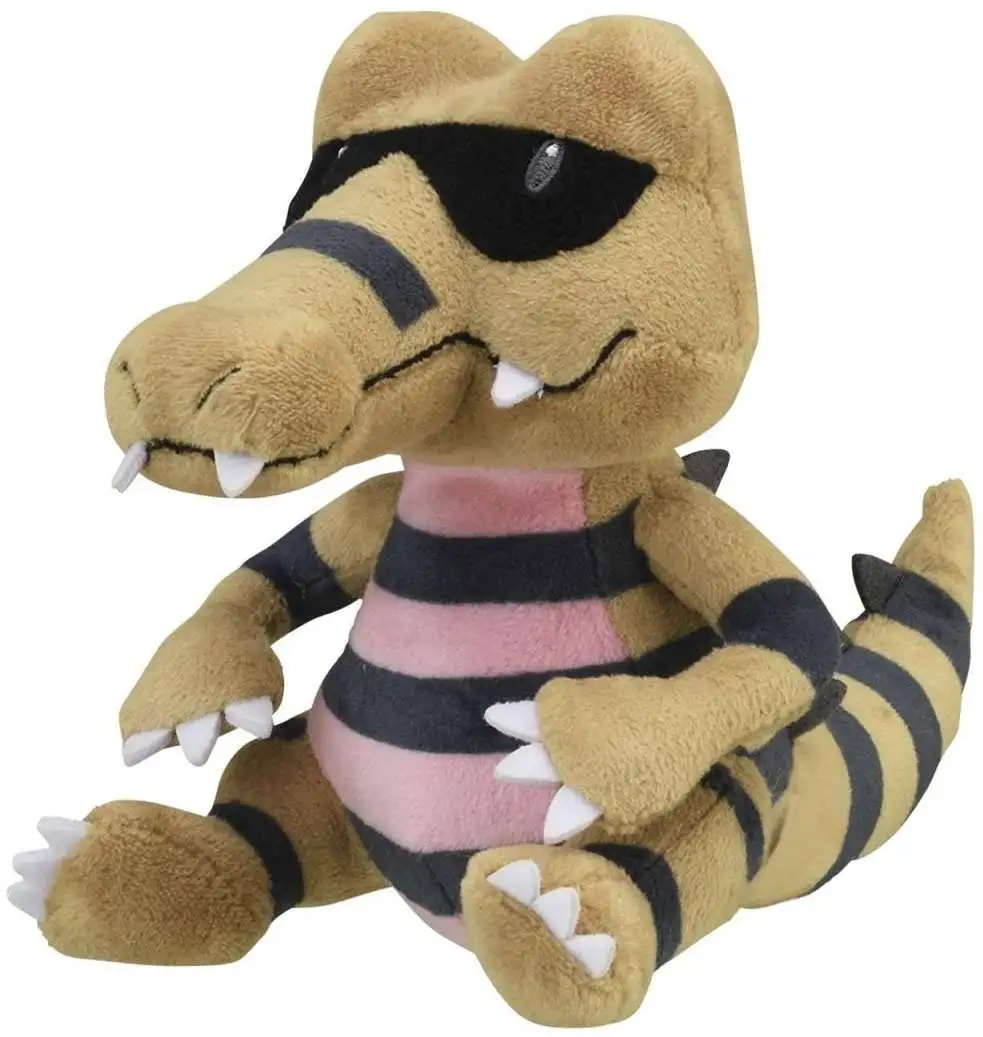 Pokemon Sitting Cuties Krokorok 5 1/2-Inch Plush