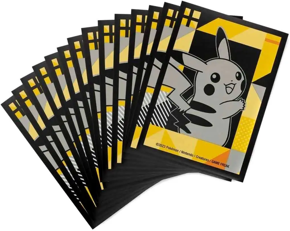 Pokemon Pikachu Power Grid Standard Card Sleeves [65 Count]