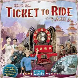 Ticket to Ride Asia Board Game