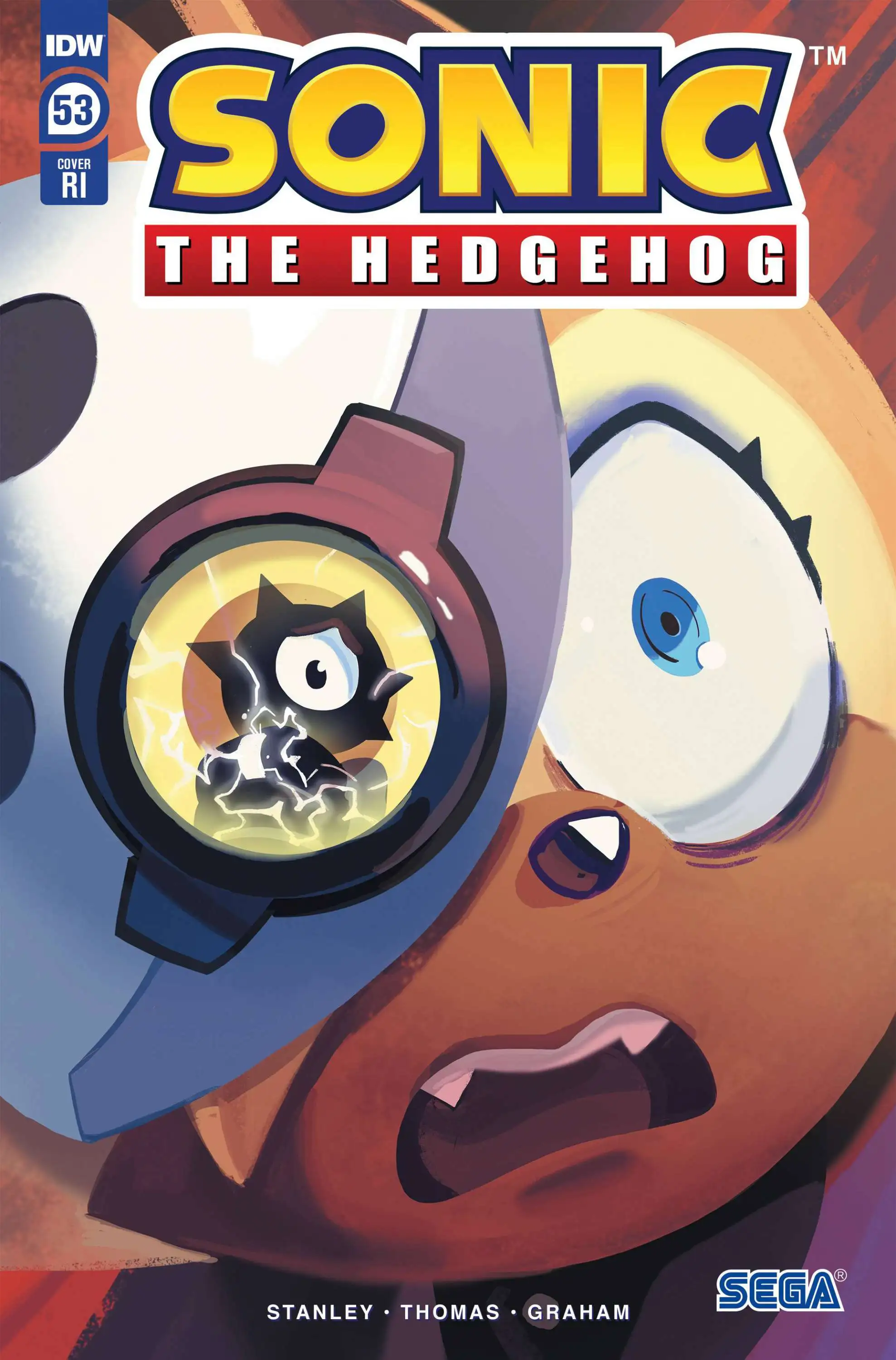 IDW Publishing Sonic the Hedgehog Comic Book 53 110 Fourdraine Incentive -  ToyWiz