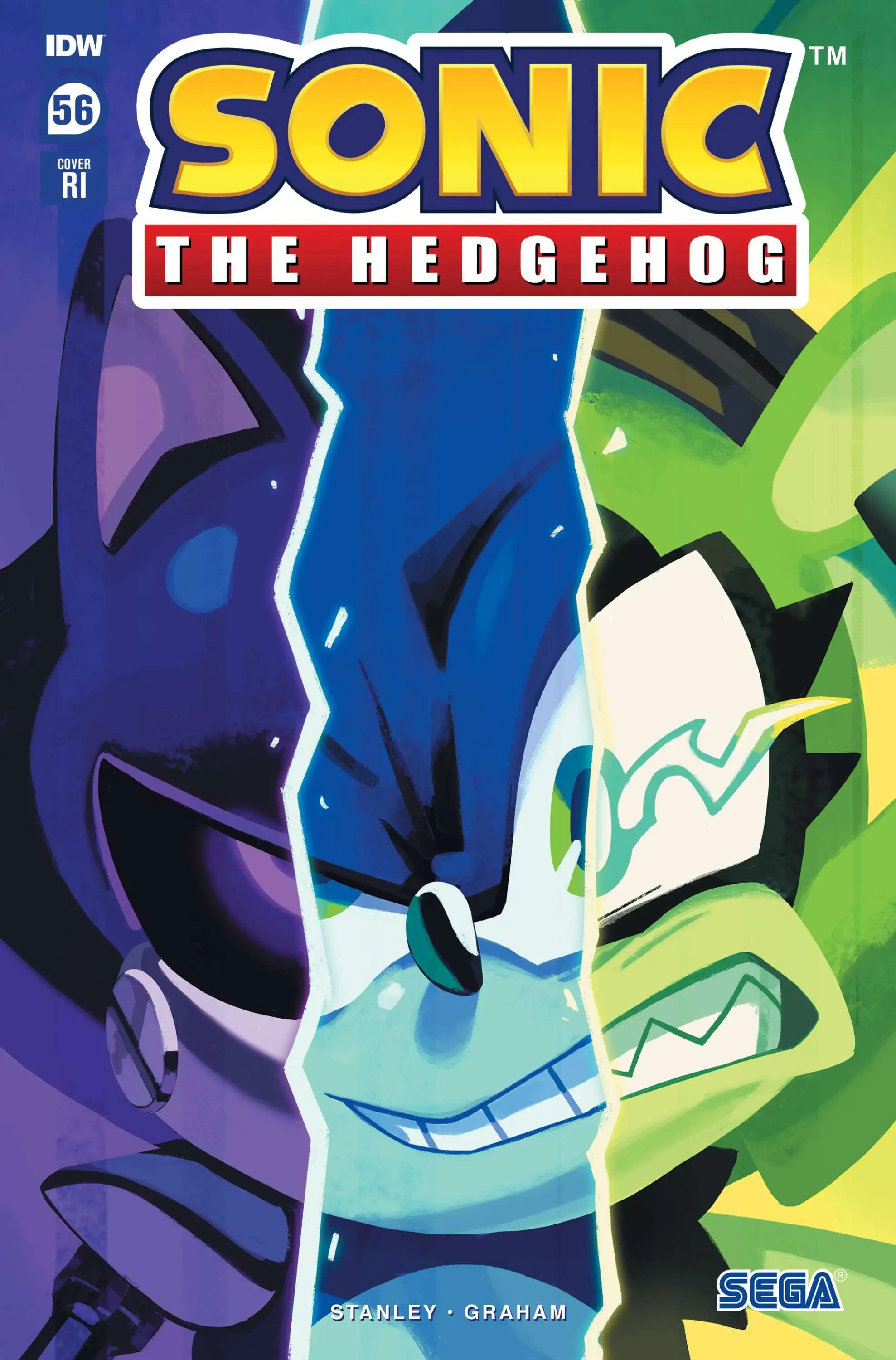 IDW Publishing Sonic the Hedgehog #56 Comic Book [1:10 Fourdraine Incenitve]