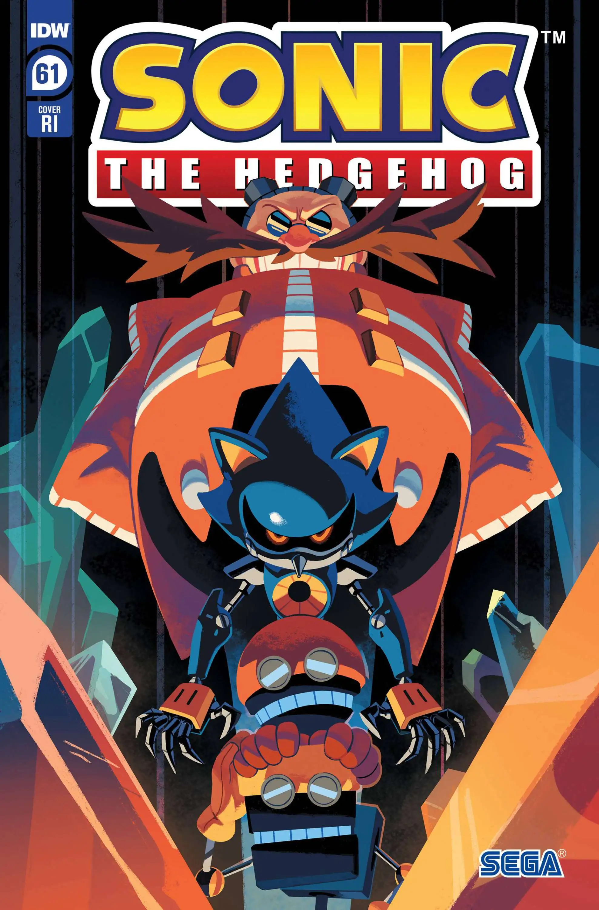 IDW Publishing Sonic The Hedgehog Comic Book 61 110 Fourdraine ...