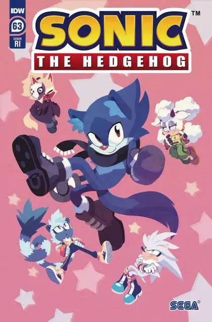IDW Publishing Sonic the Hedgehog #63 Comic Book [1:10 Fourdraine Incentive]