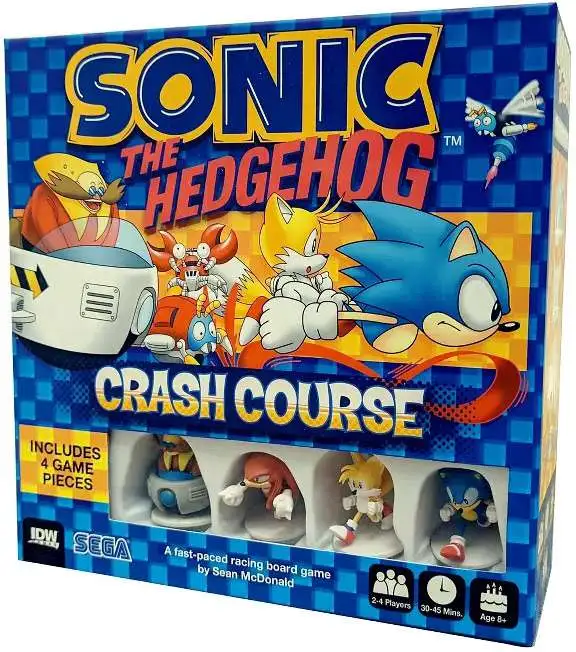 Sonic The Hedgehog Crash Course Board Game IDW Games - ToyWiz