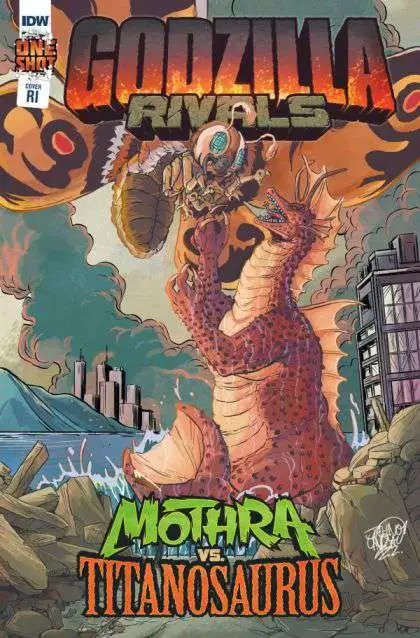 Godzilla Rivals: Mothra vs. Titanosaurus #1C Comic Book