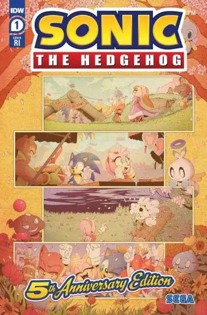 Sonic The Hedgehog: 5th Annversary #1E Comic Book