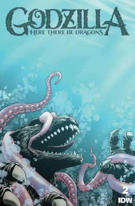 Godzilla: Here There Be Dragons #2D Comic Book