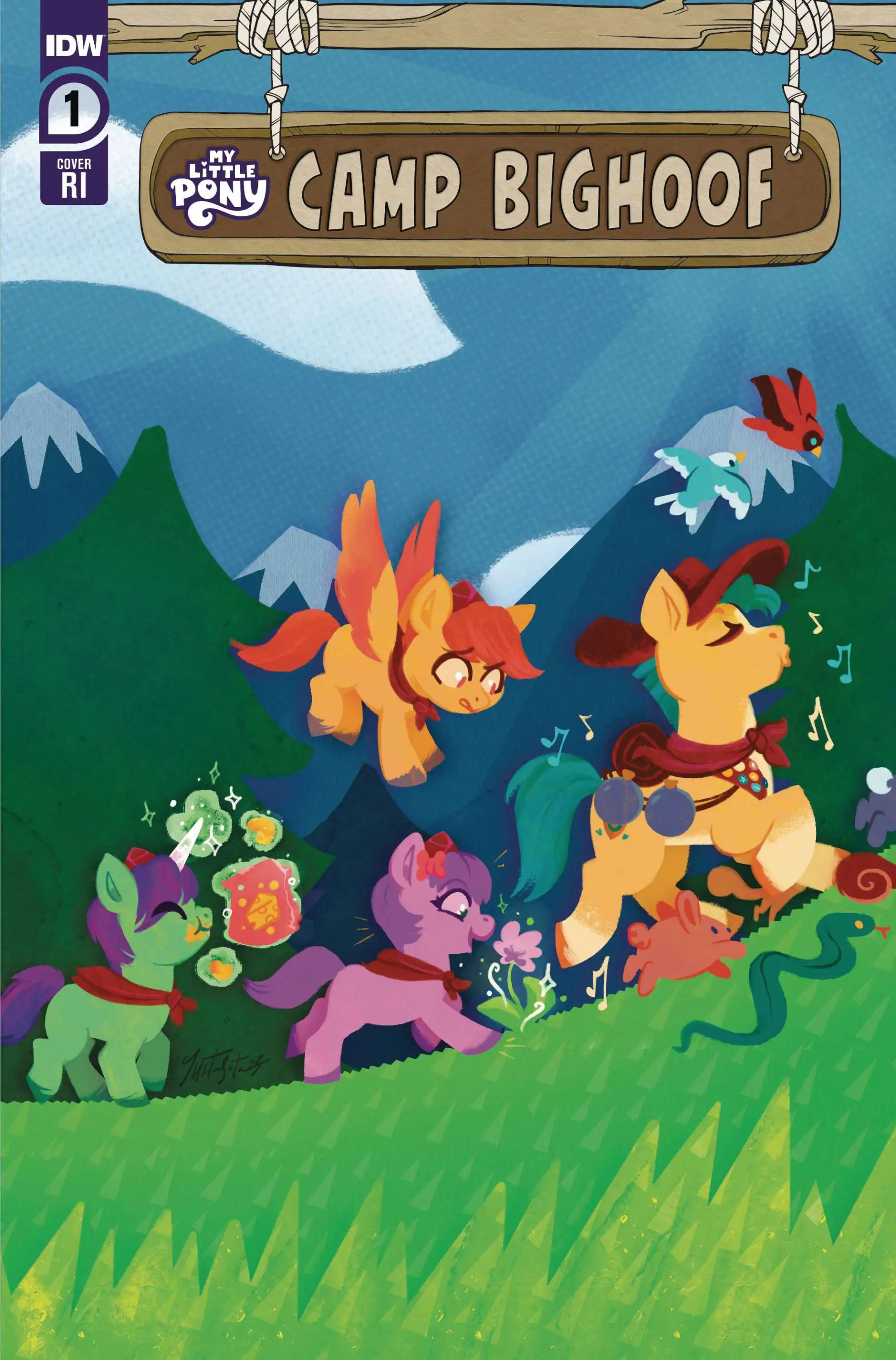 My Little Pony: Camp Bighoof #1C Comic Book