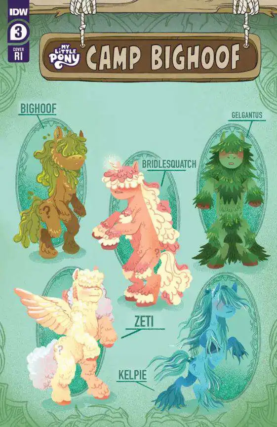 My Little Pony: Camp Bighoof #3C Comic Book