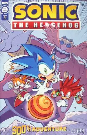 Sonic The Hedgehog's 900th Adventure #1F Comic Book