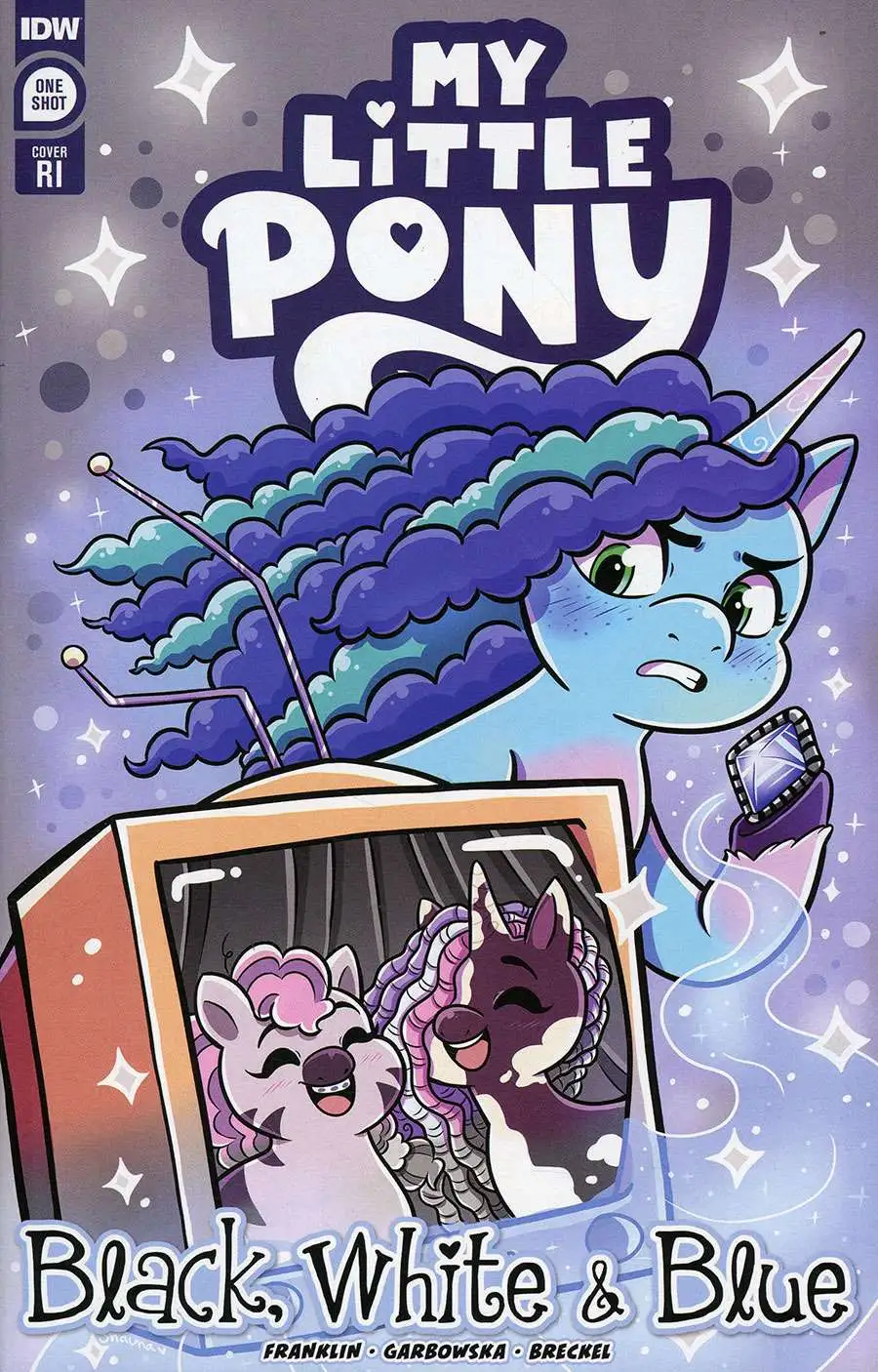 My Little Pony: Black, White & Blue #1C Comic Book