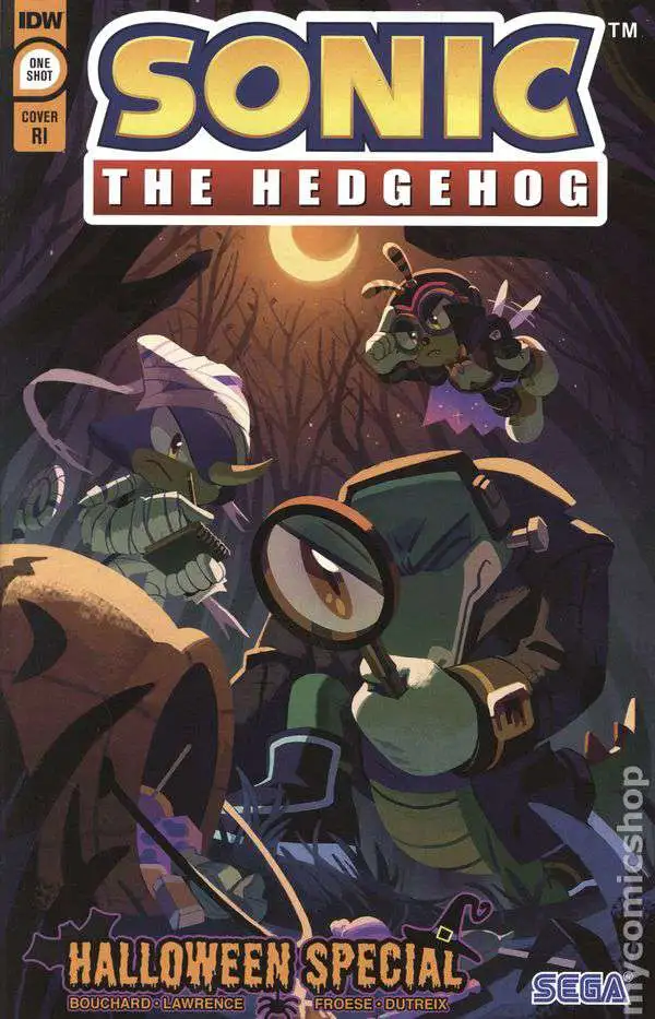 IDW Publishing Sonic Hedgehog Halloween Special #1C Comic Book [1:10 Fourdraine Variant]