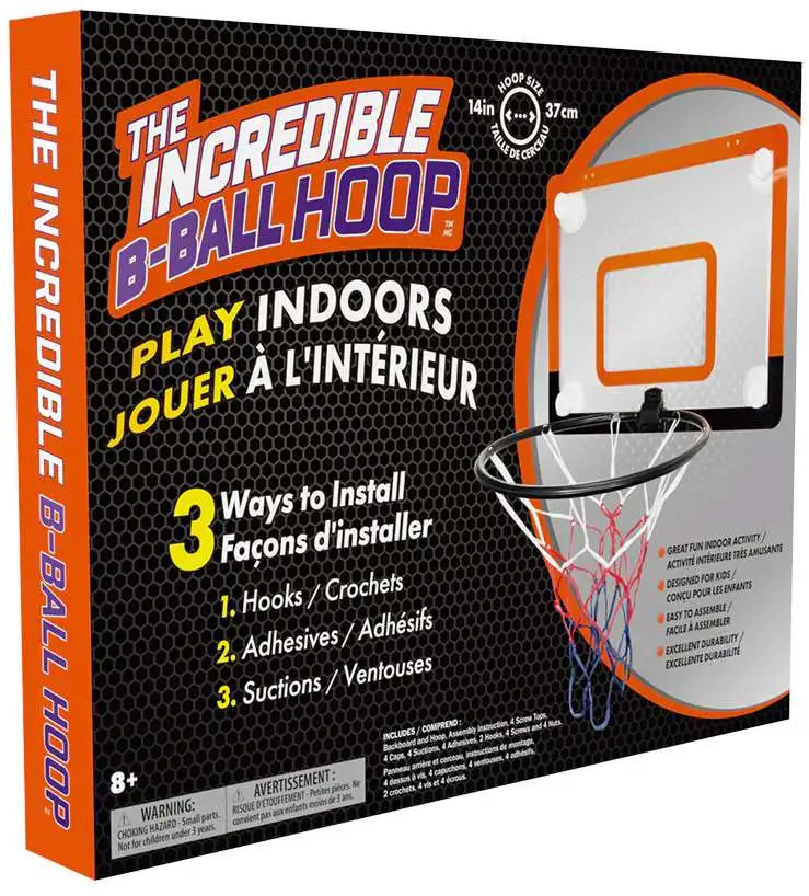 The Incredible B-Ball Hoop [Play Indoors!, Damaged Package]