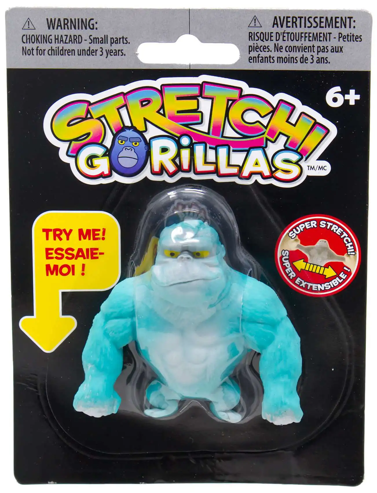 Stretchi Gorillas 3-Inch Squeeze Toy [RANDOM COLOR]